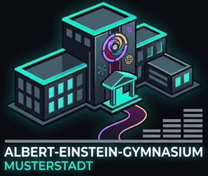 Albert Einstein Schule Logo